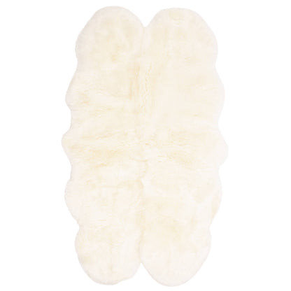 Vloerkleed Double White