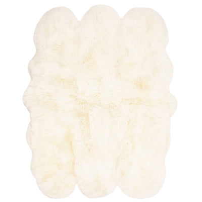 Vloerkleed Sheepskins Sexto White