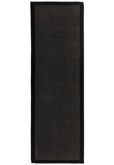 Vloerkleed Sisal Black/Black
