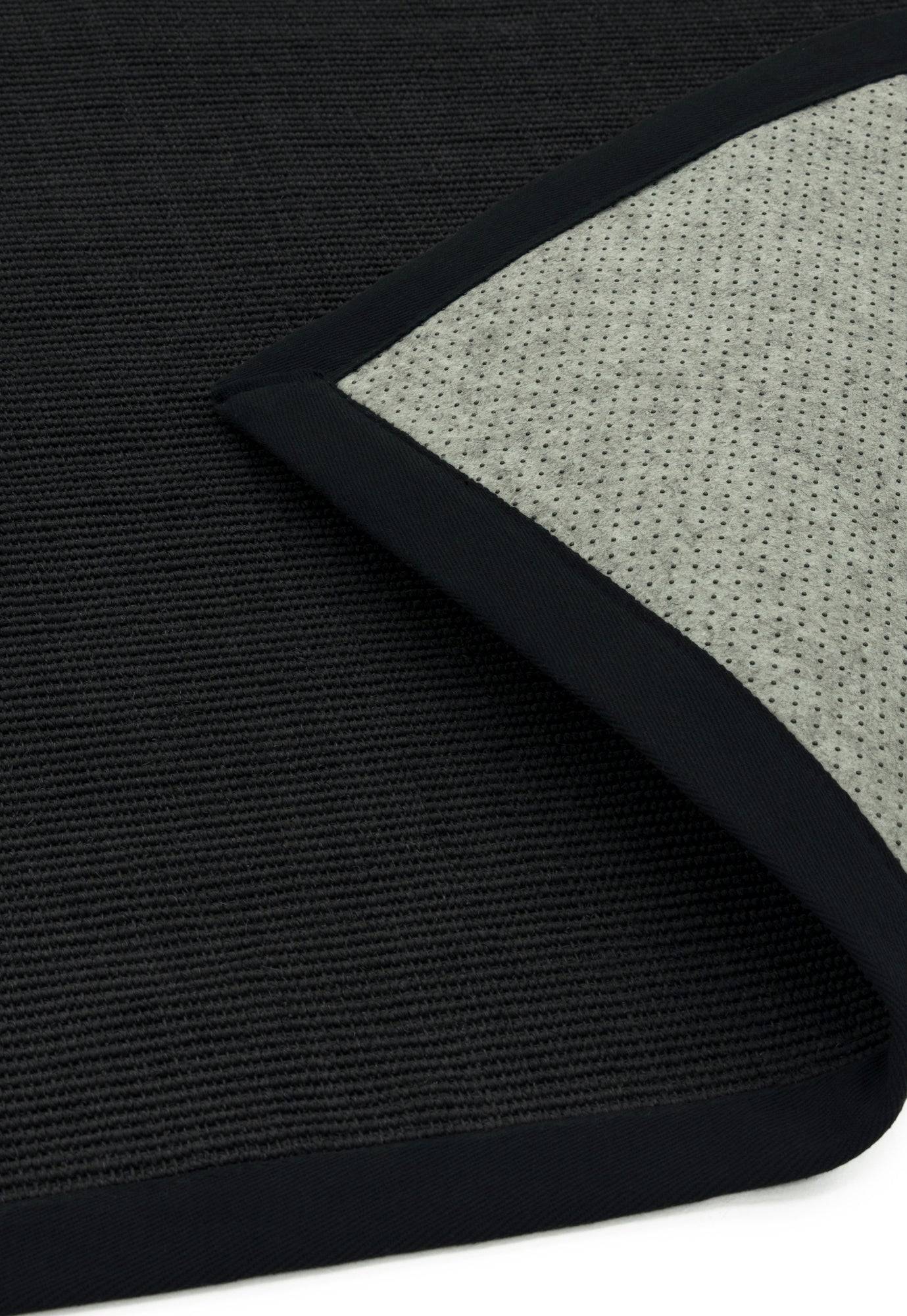 Vloerkleed Sisal Black/Black