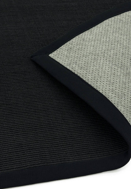 Vloerkleed Sisal Black/Black