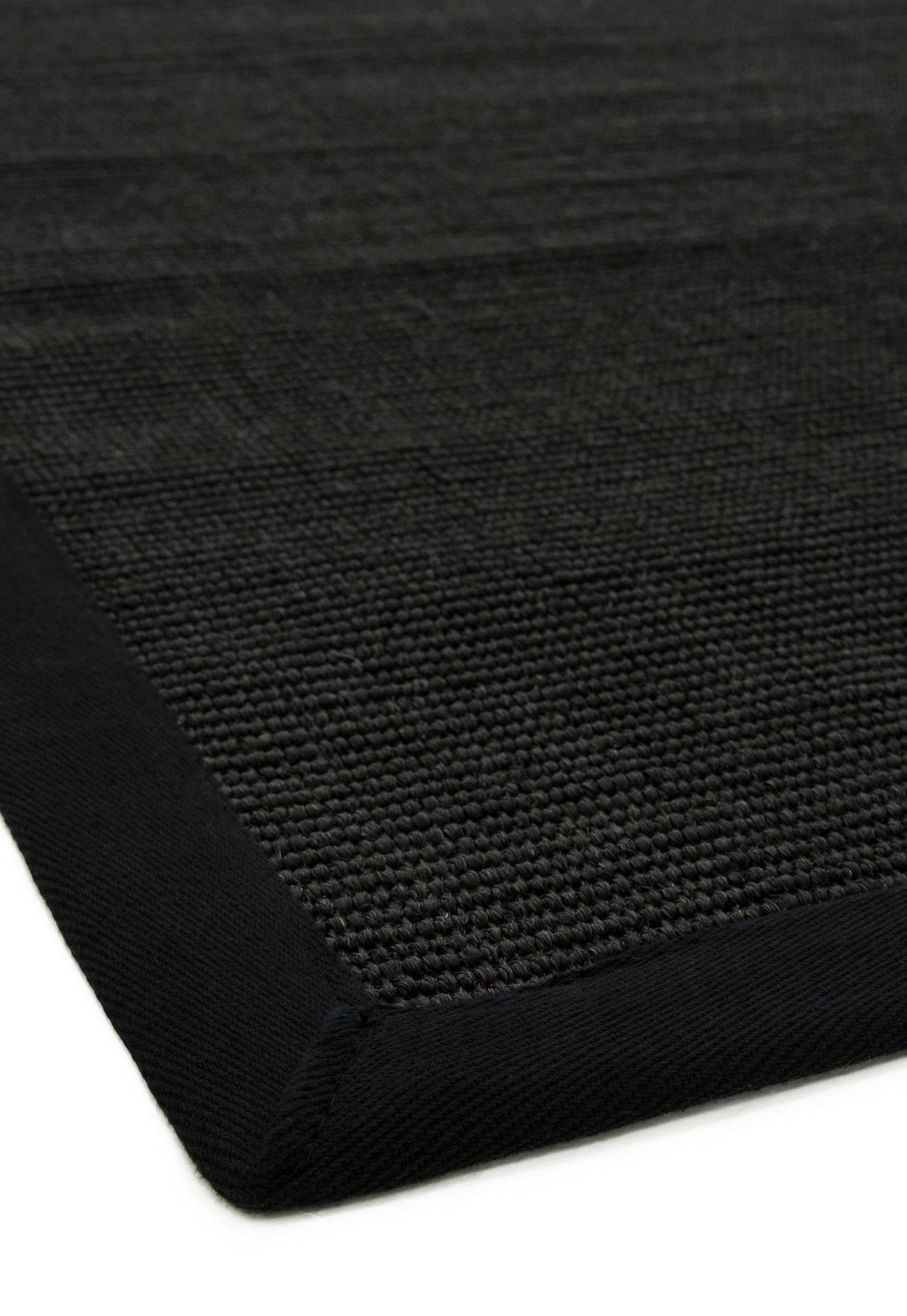 Vloerkleed Sisal Black/Black