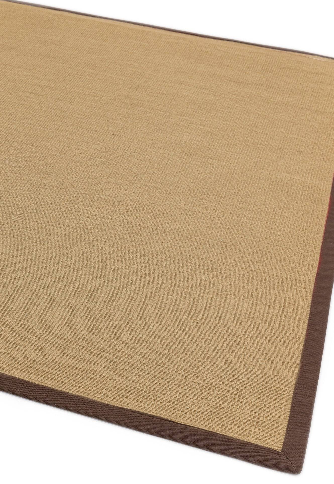 Vloerkleed Sisal Linen/Chocolate