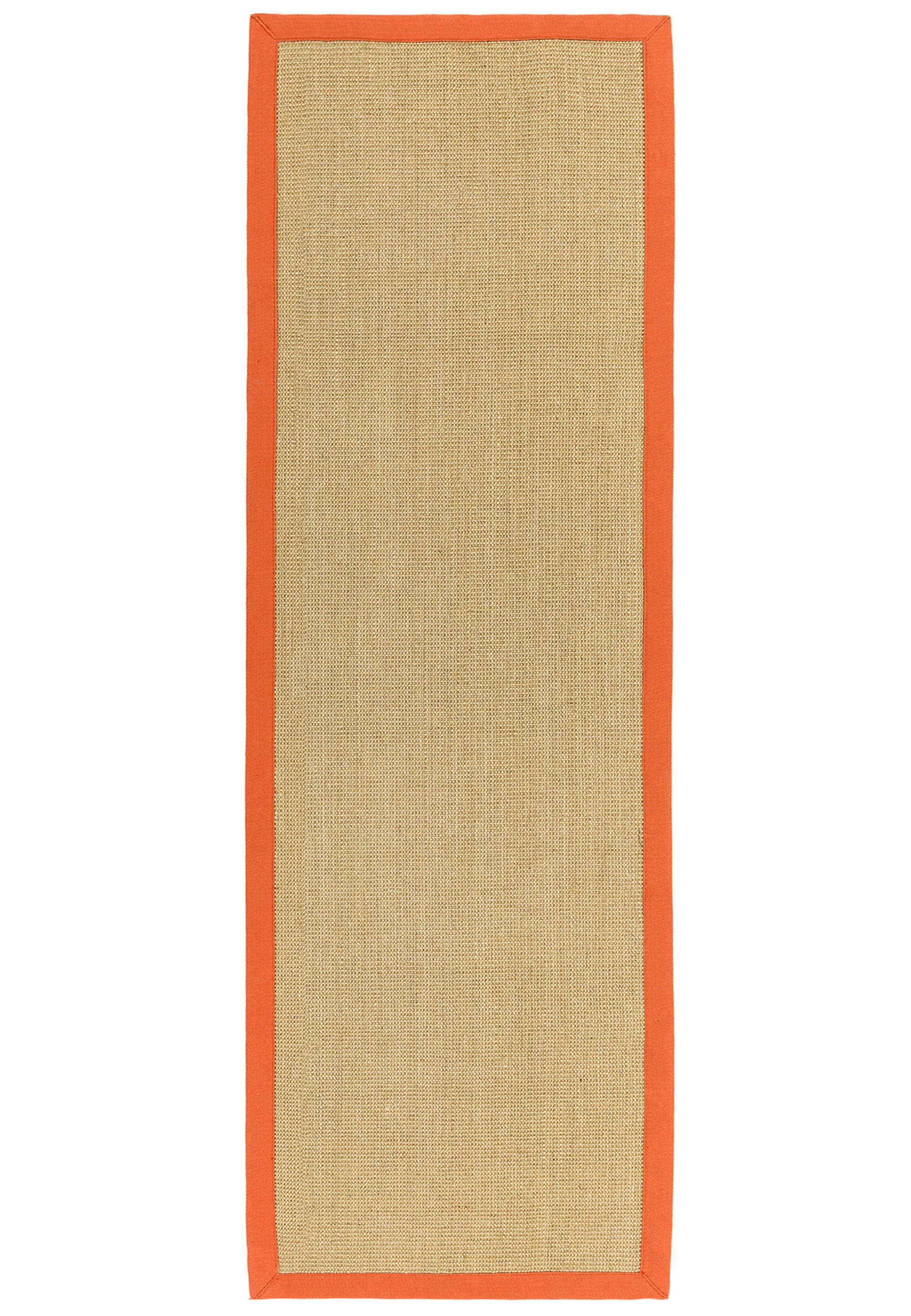 Vloerkleed Sisal Linen/Orange