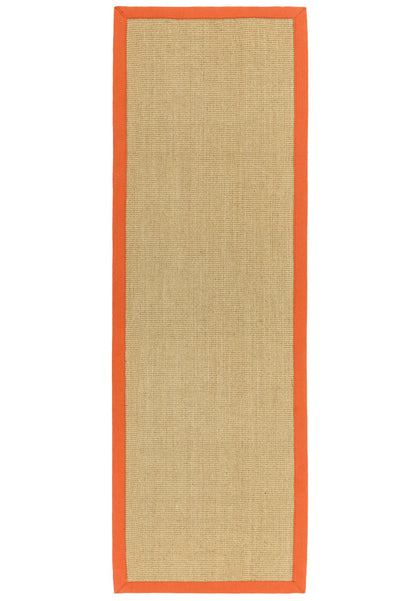 Vloerkleed Sisal Linen/Orange