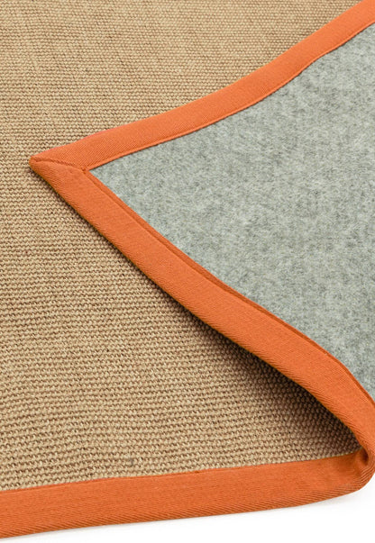 Vloerkleed Sisal Linen/Orange