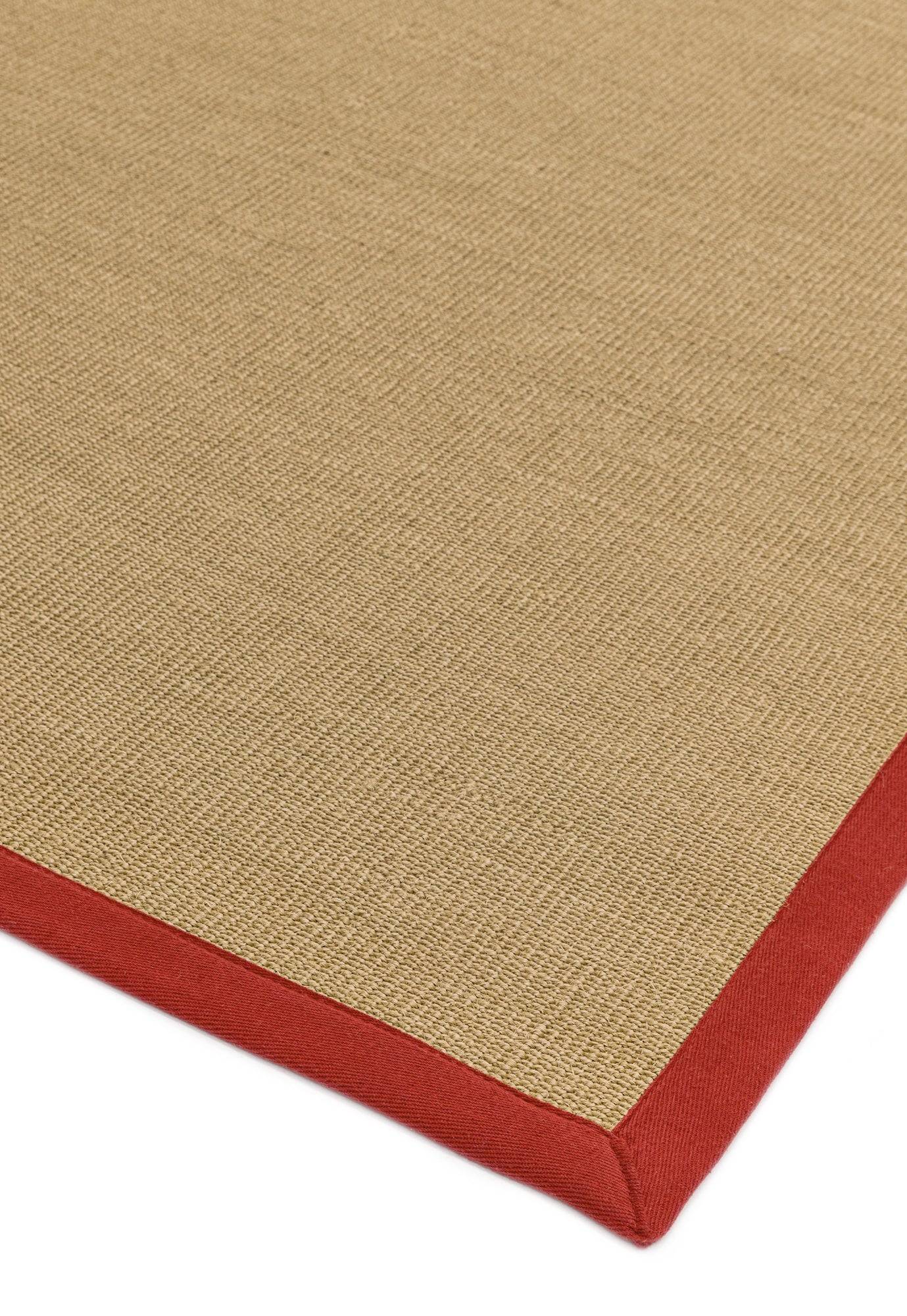 Vloerkleed Sisal Linen/Red