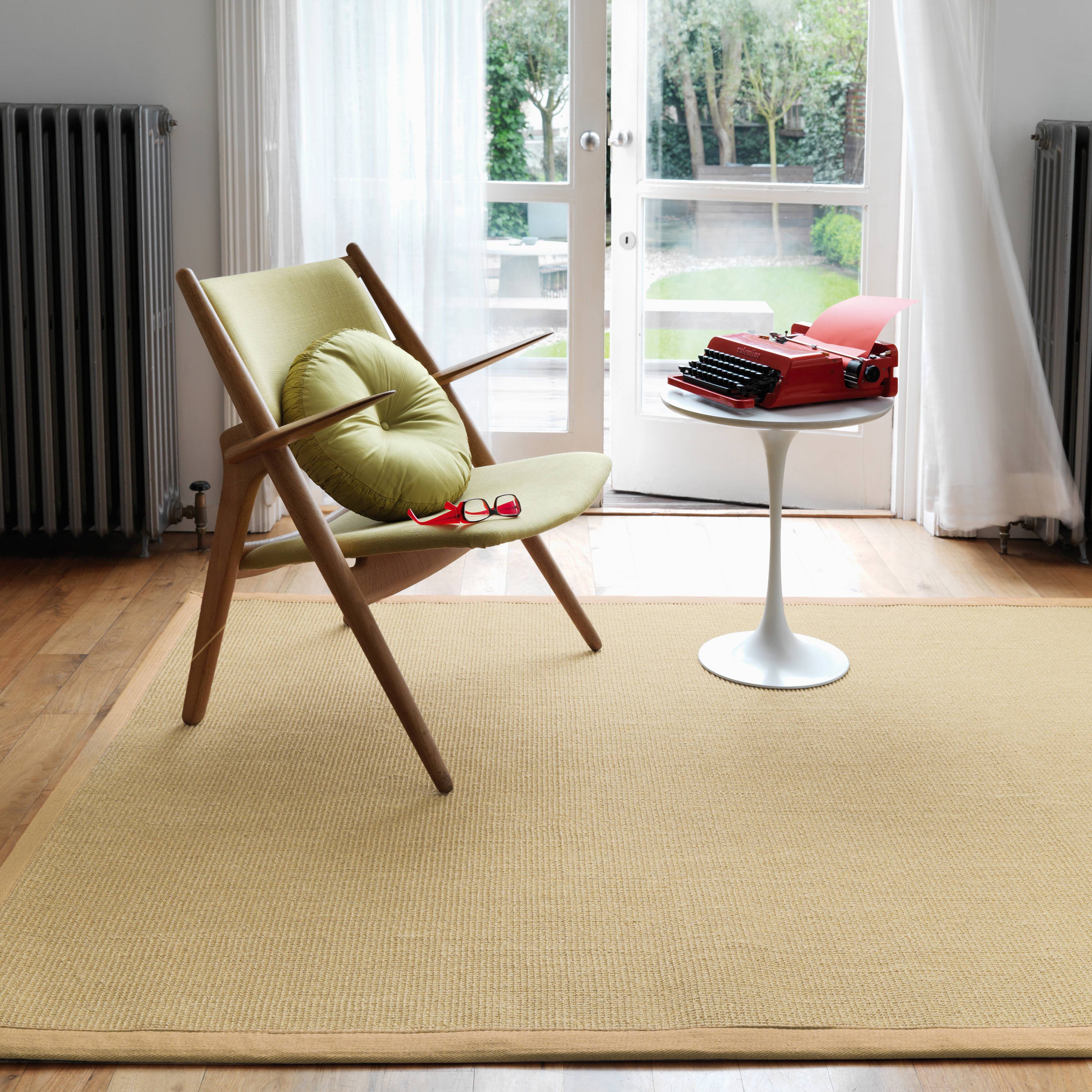 Vloerkleed Sisal Linen/Linen