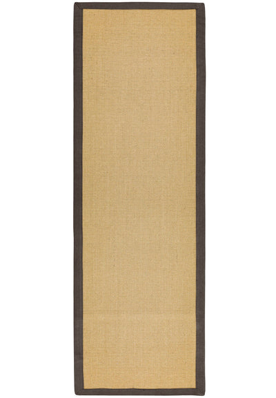 Vloerkleed Sisal Linen/Chocolate