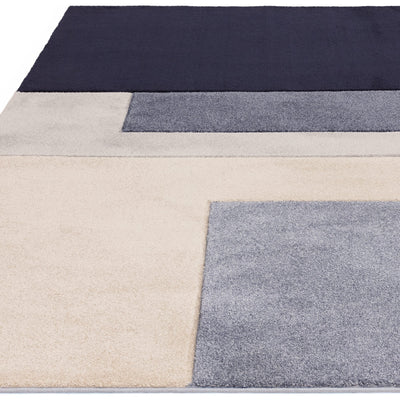 Vloerkleed Rugestiq Sketch blokken blauw SK13 – foto 3