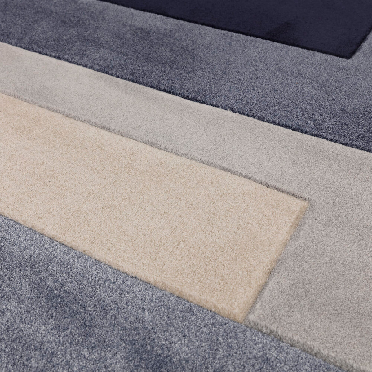 Vloerkleed Rugestiq Sketch blokken blauw SK13 – foto 6