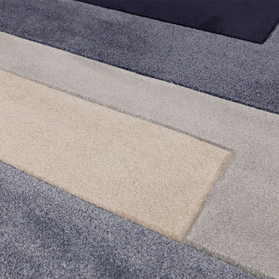 Vloerkleed Rugestiq Sketch blokken blauw SK13 – foto 6