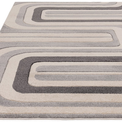 Vloerkleed Rugestiq Sketch contour grijs SK17 – foto 3