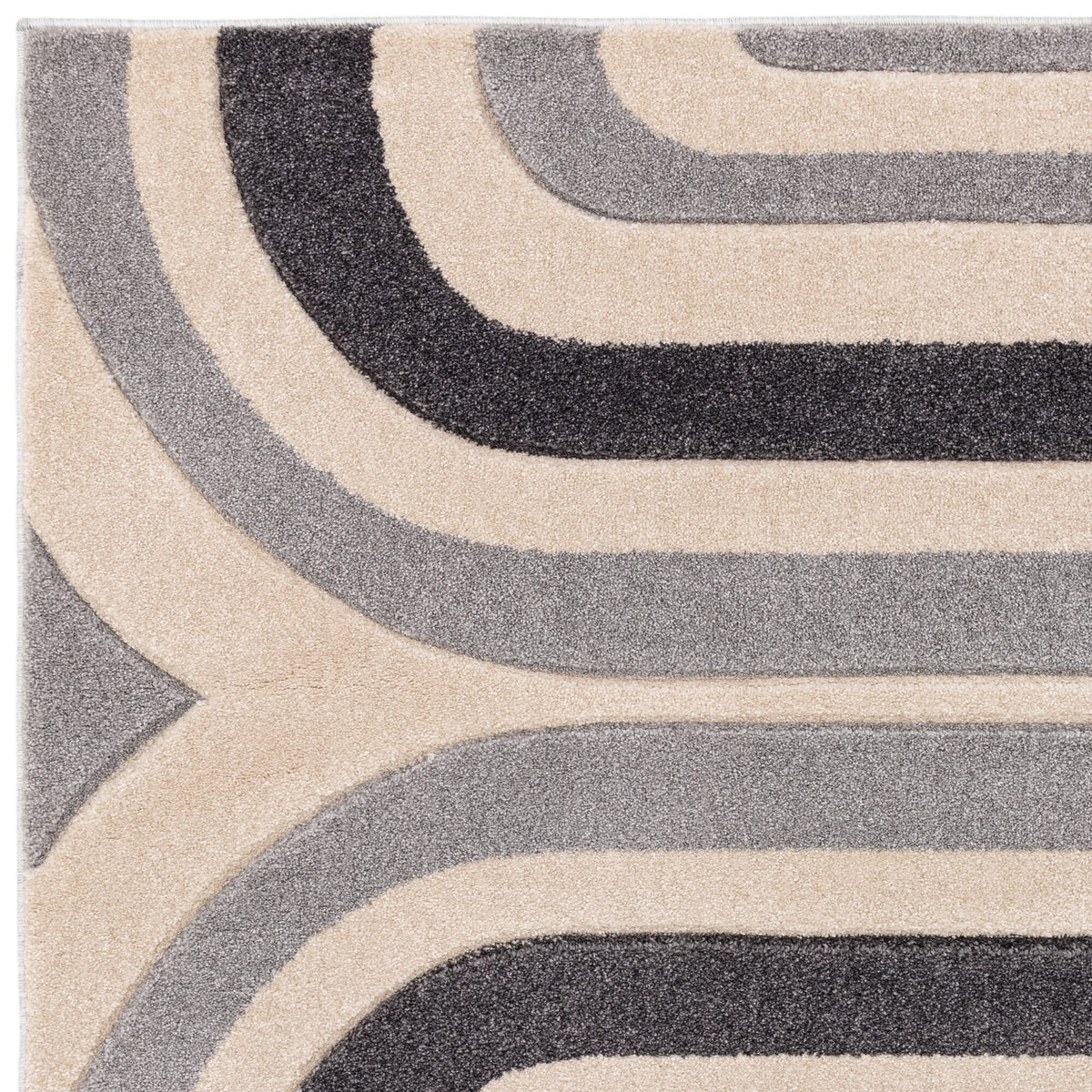 Vloerkleed Rugestiq Sketch contour grijs SK17 – foto 4