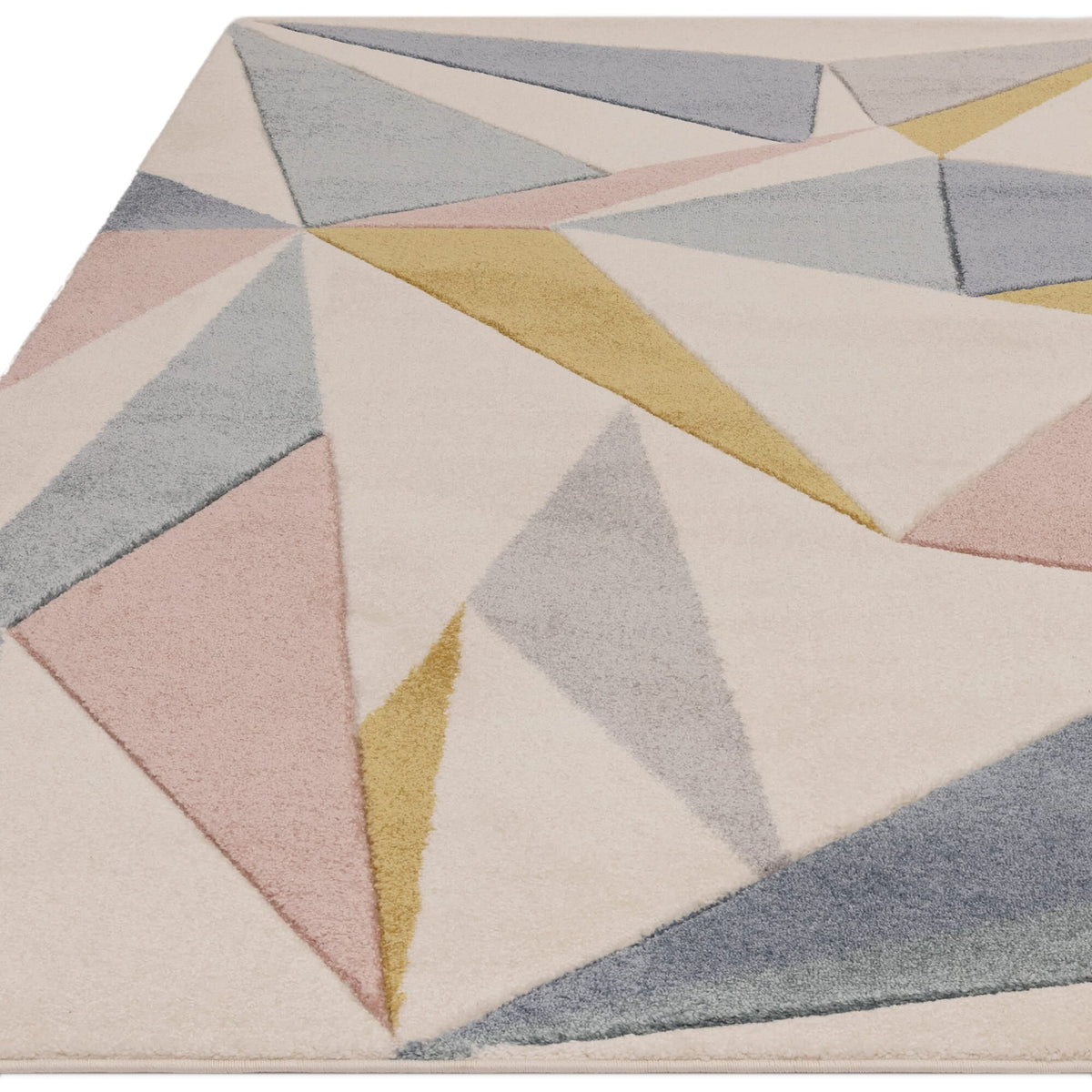 Vloerkleed Rugestiq Sketch caleidoscoop Pastel SK20 – foto 3