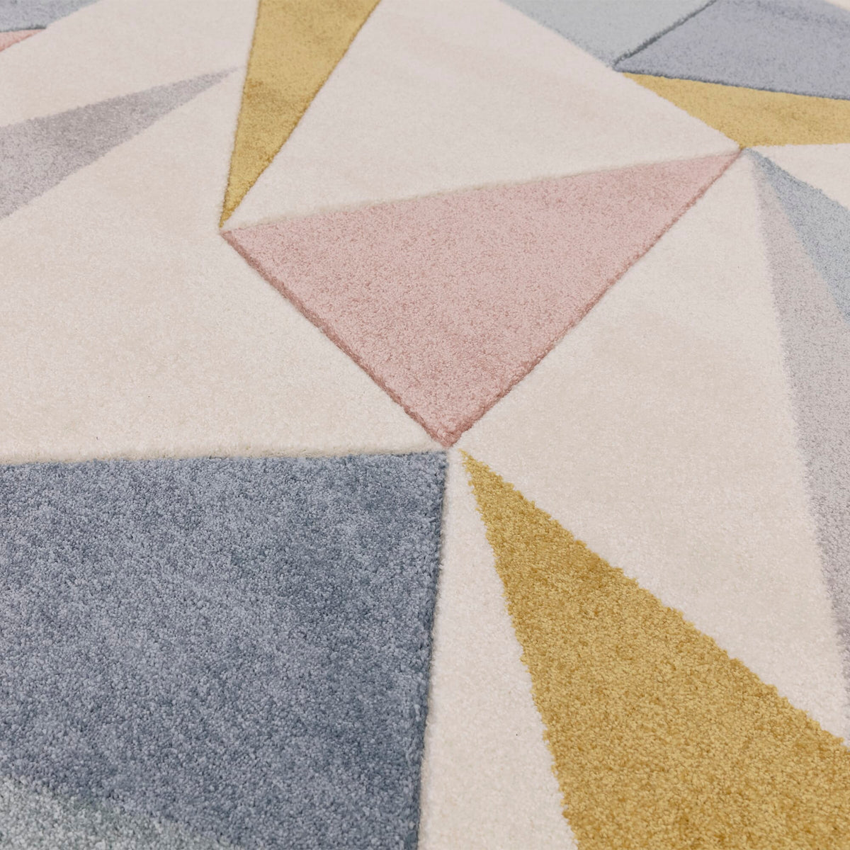 Vloerkleed Rugestiq Sketch caleidoscoop Pastel SK20 – foto 6