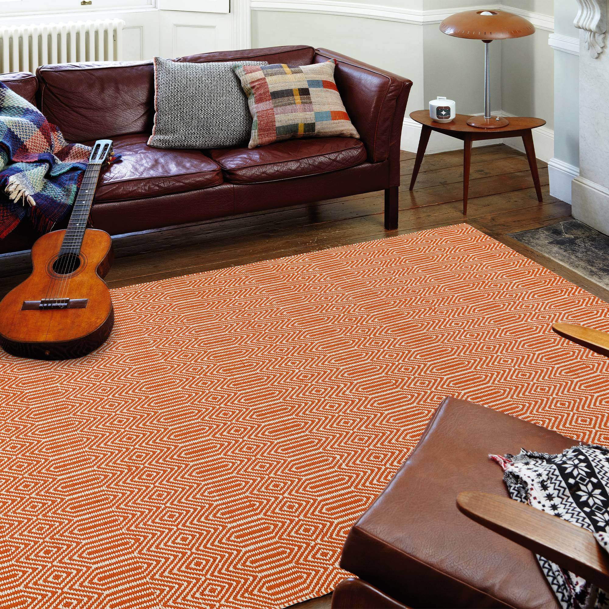 Vloerkleed Sloan Orange