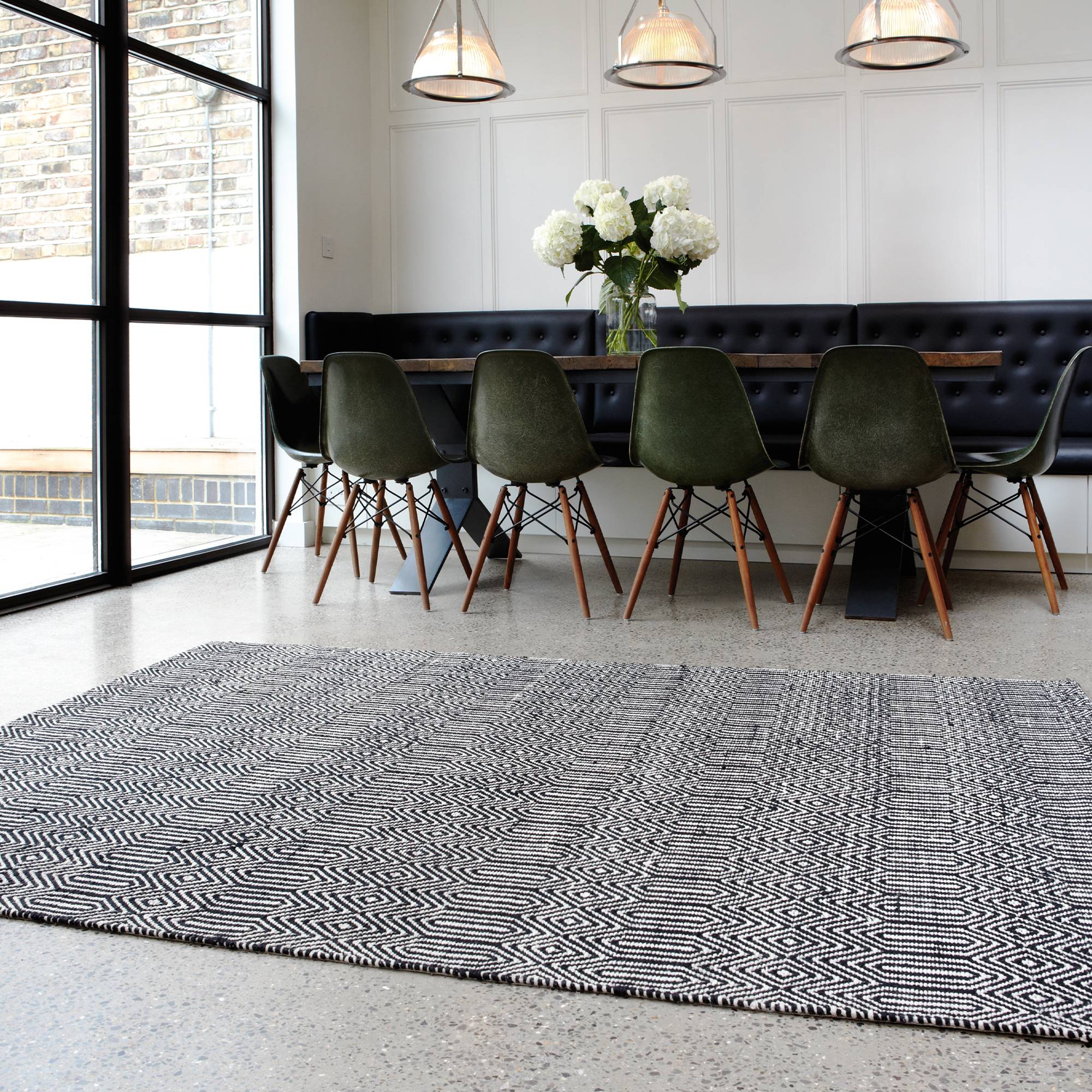 Vloerkleed Sloan Black
