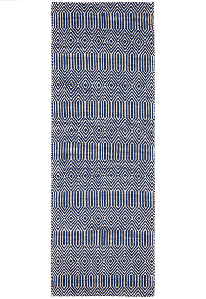 Vloerkleed Sloan Runner Blue