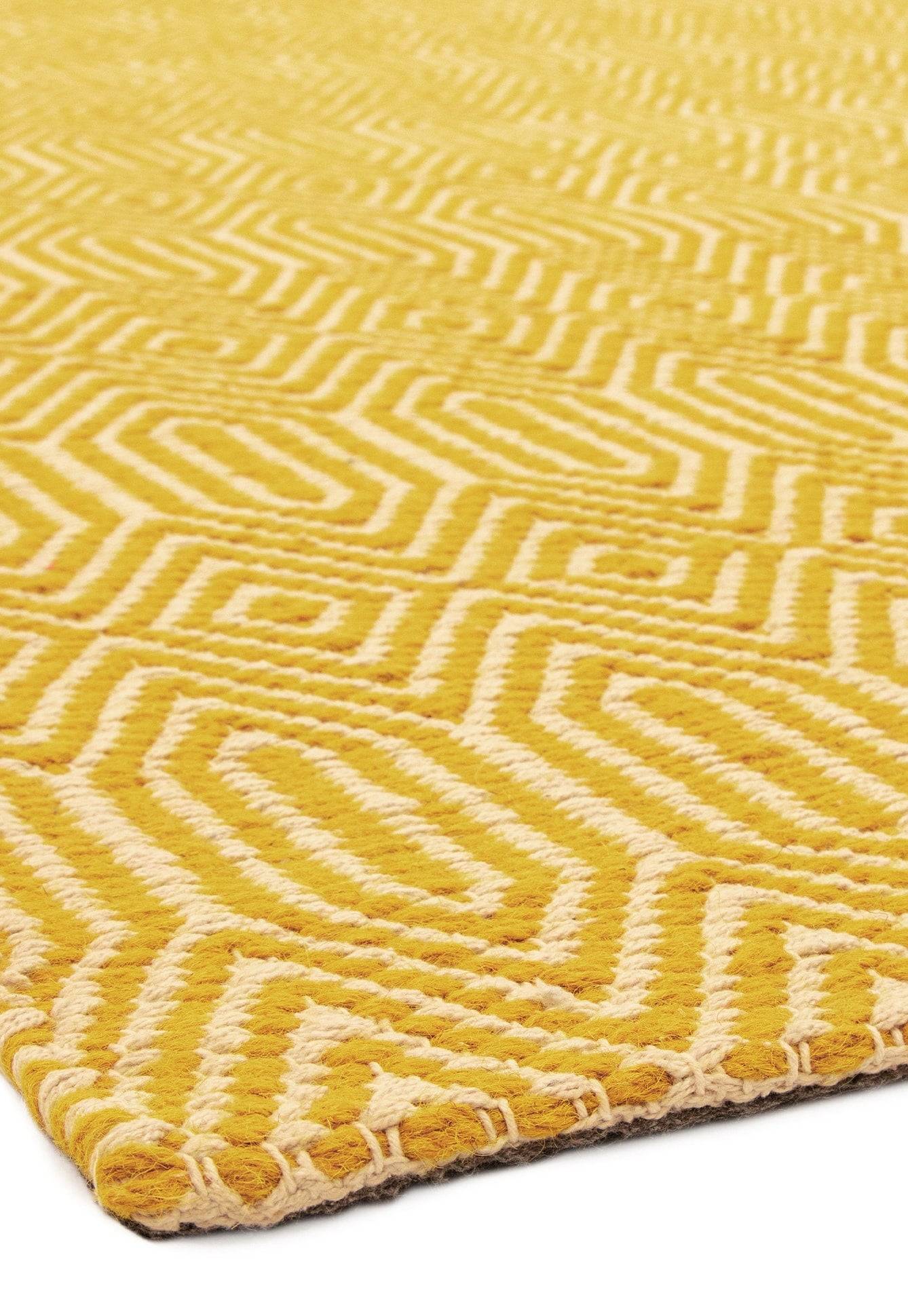 Vloerkleed Sloan Runner Mustard