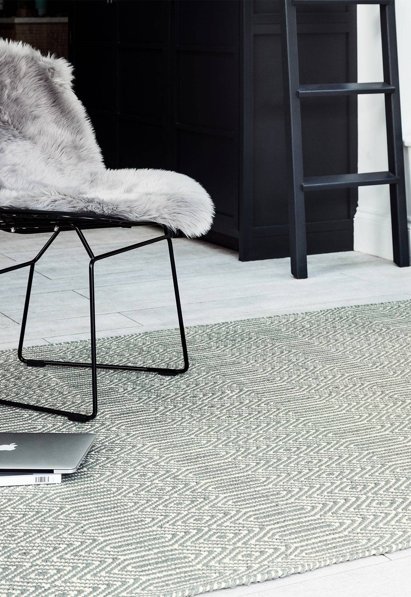 Vloerkleed Sloan Runner Silver