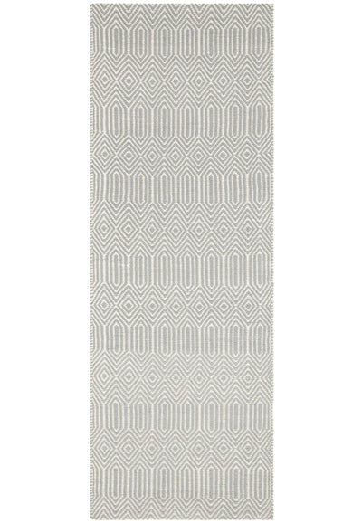 Vloerkleed Sloan Runner Silver