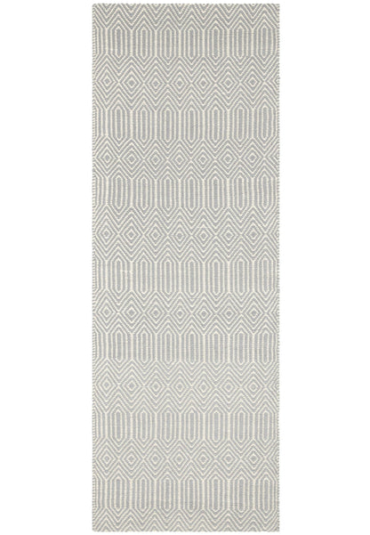 Vloerkleed Sloan Runner Silver