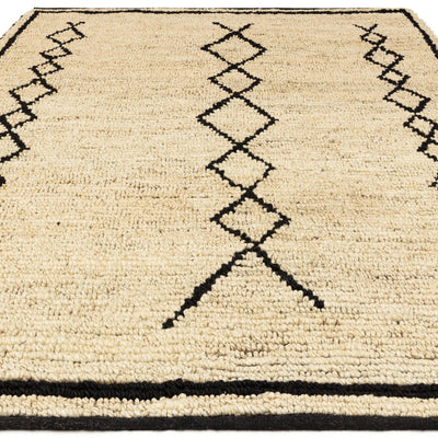 Vloerkleed Souk Bleach & Black