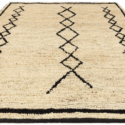 Vloerkleed Souk Bleach & Black