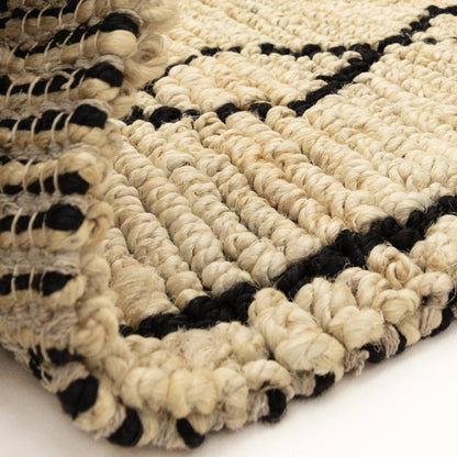 Vloerkleed Souk Bleach & Black