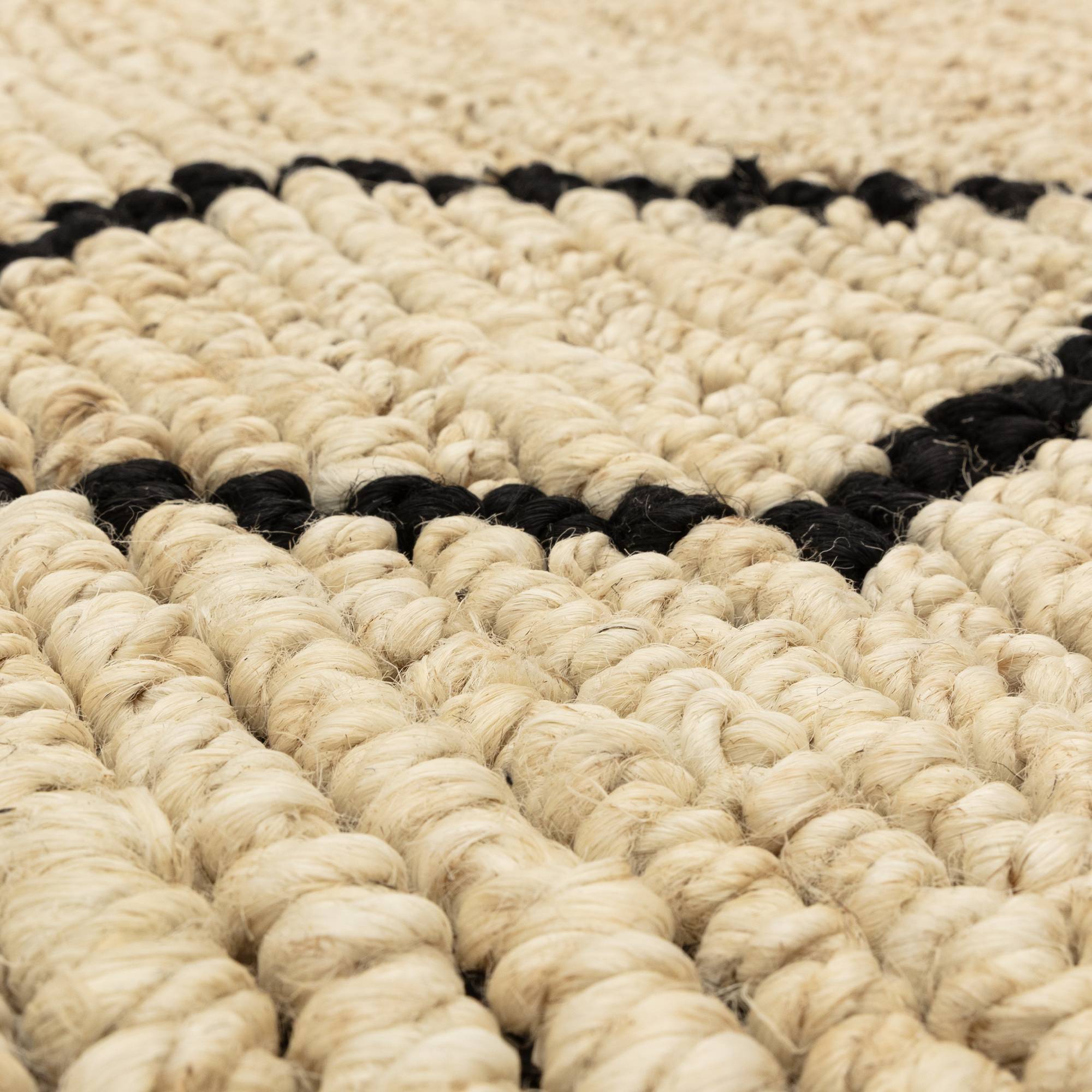 Vloerkleed Souk Bleach & Black
