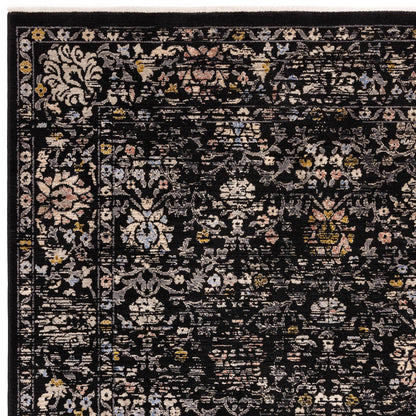 Vloerkleed Sovereign Black Vintage Floral