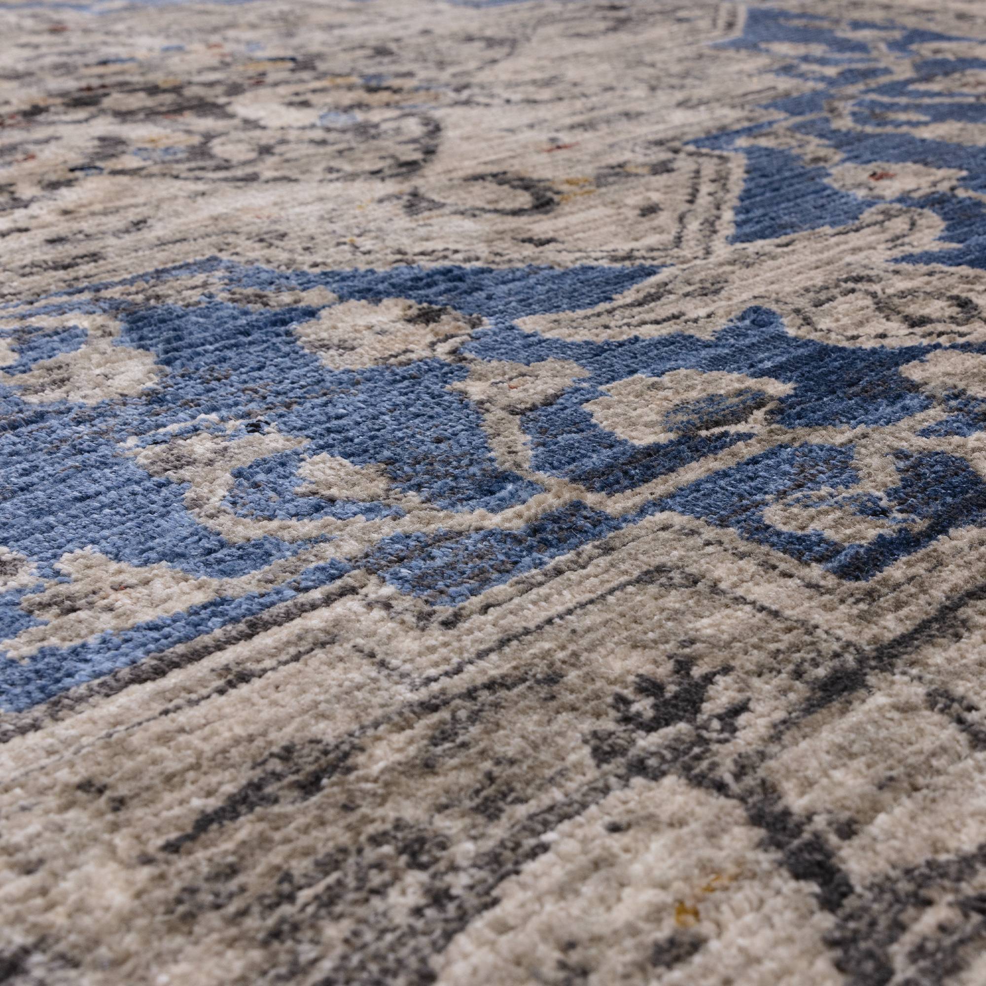 Vloerkleed Sovereign Blue Medallion