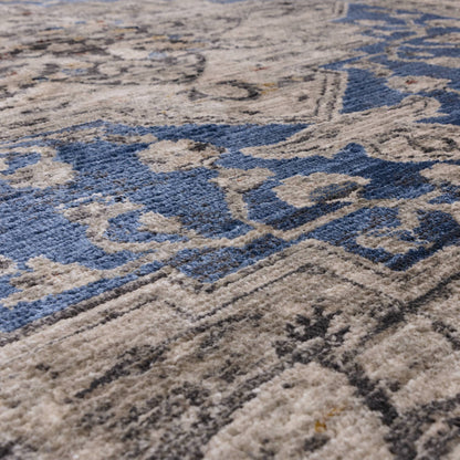 Vloerkleed Sovereign Blue Medallion