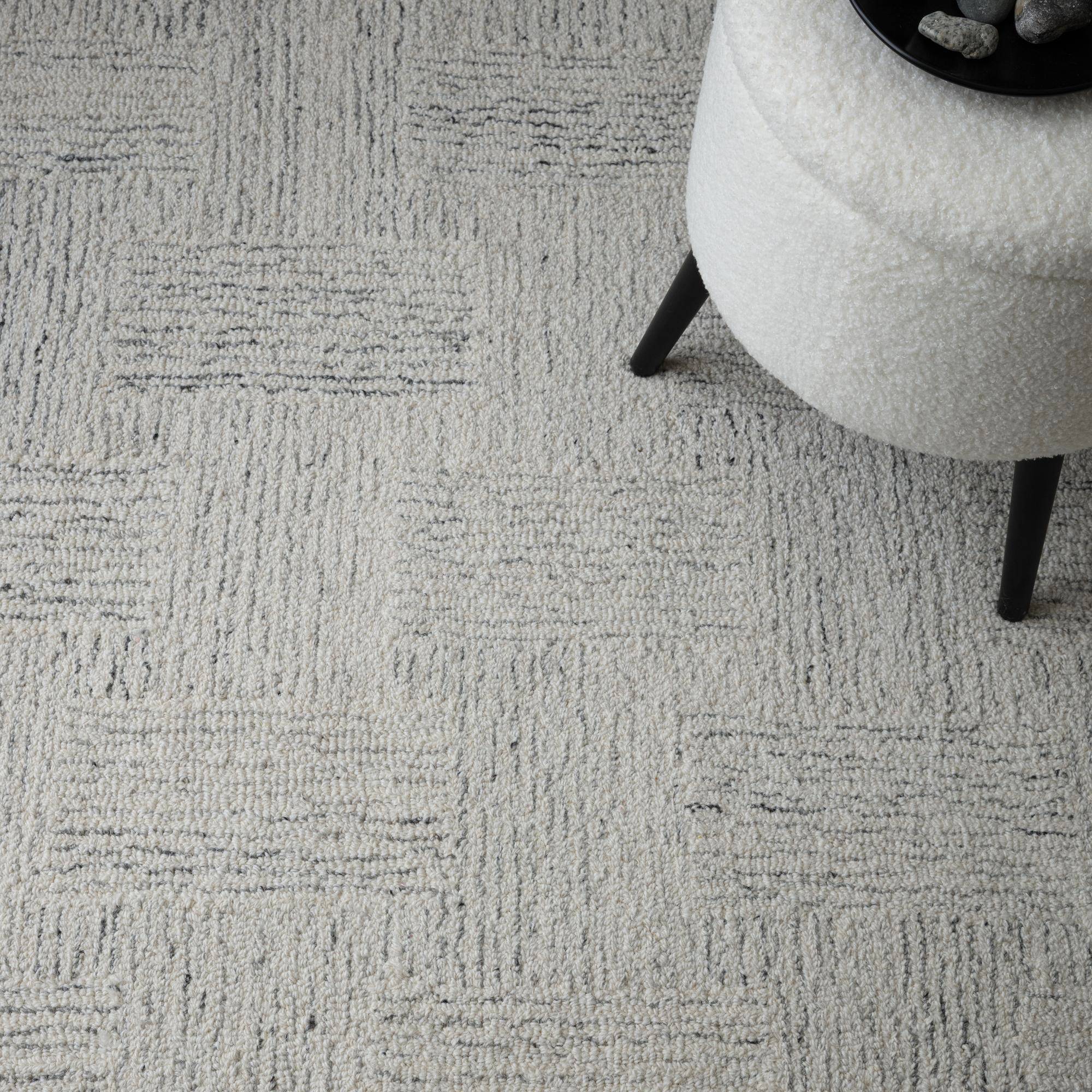 Vloerkleed THEODORE CHEVRON SAND