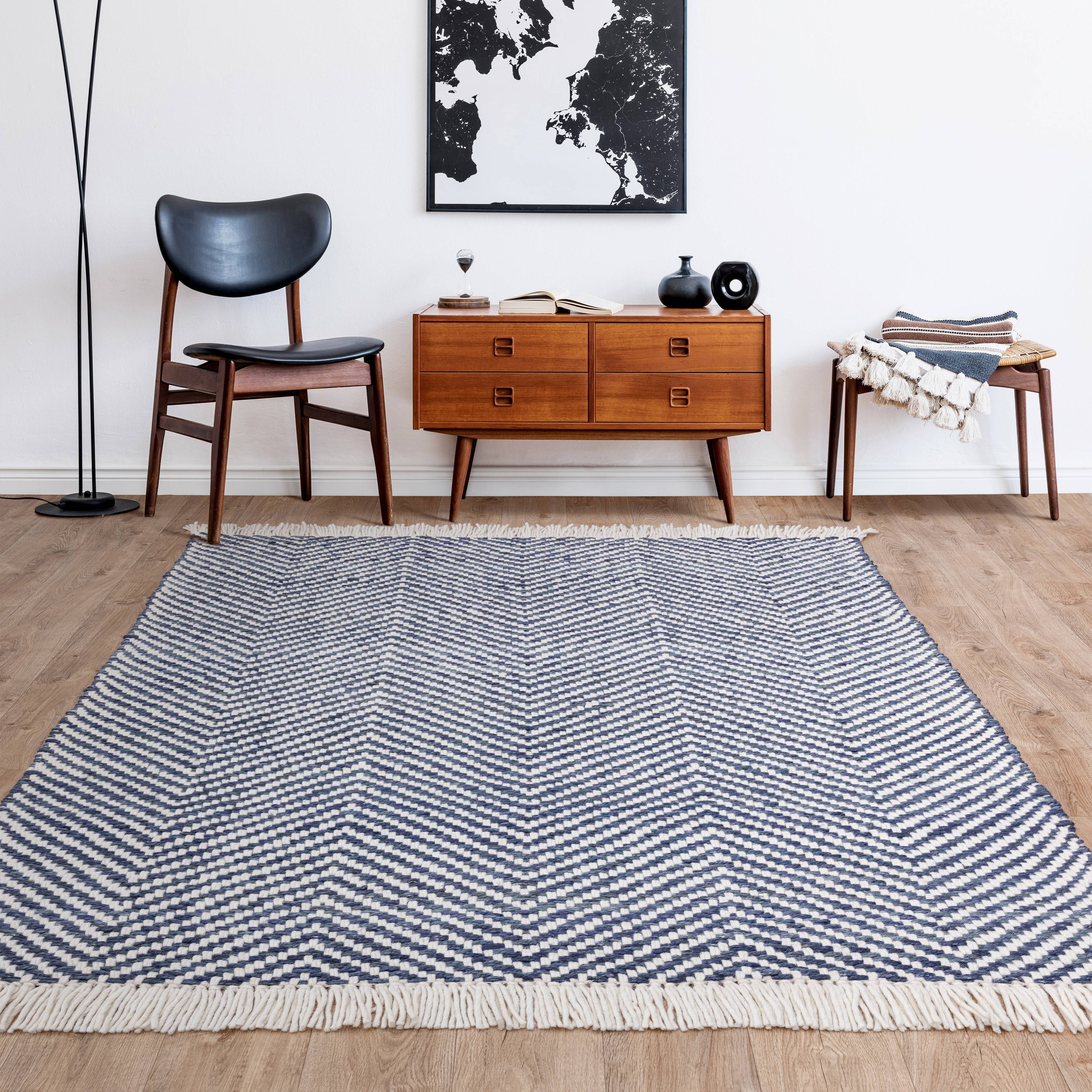 Vloerkleed Vigo Navy