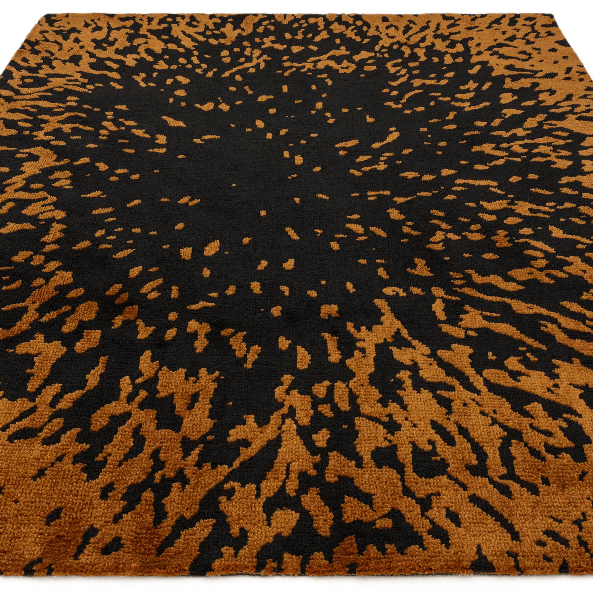 Vloerkleed Wilder Splash Charcoal