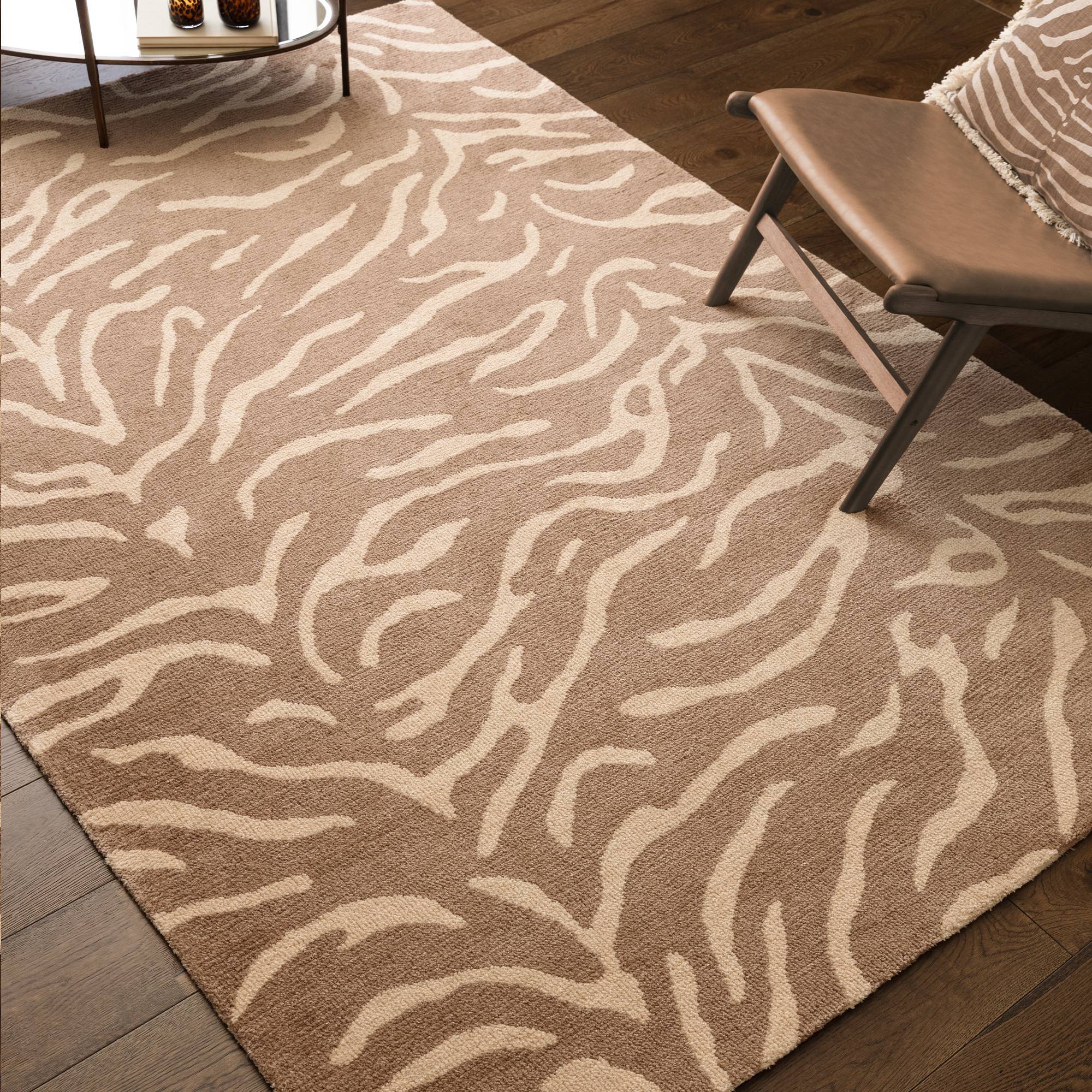 Vloerkleed Wilder Tiger Taupe