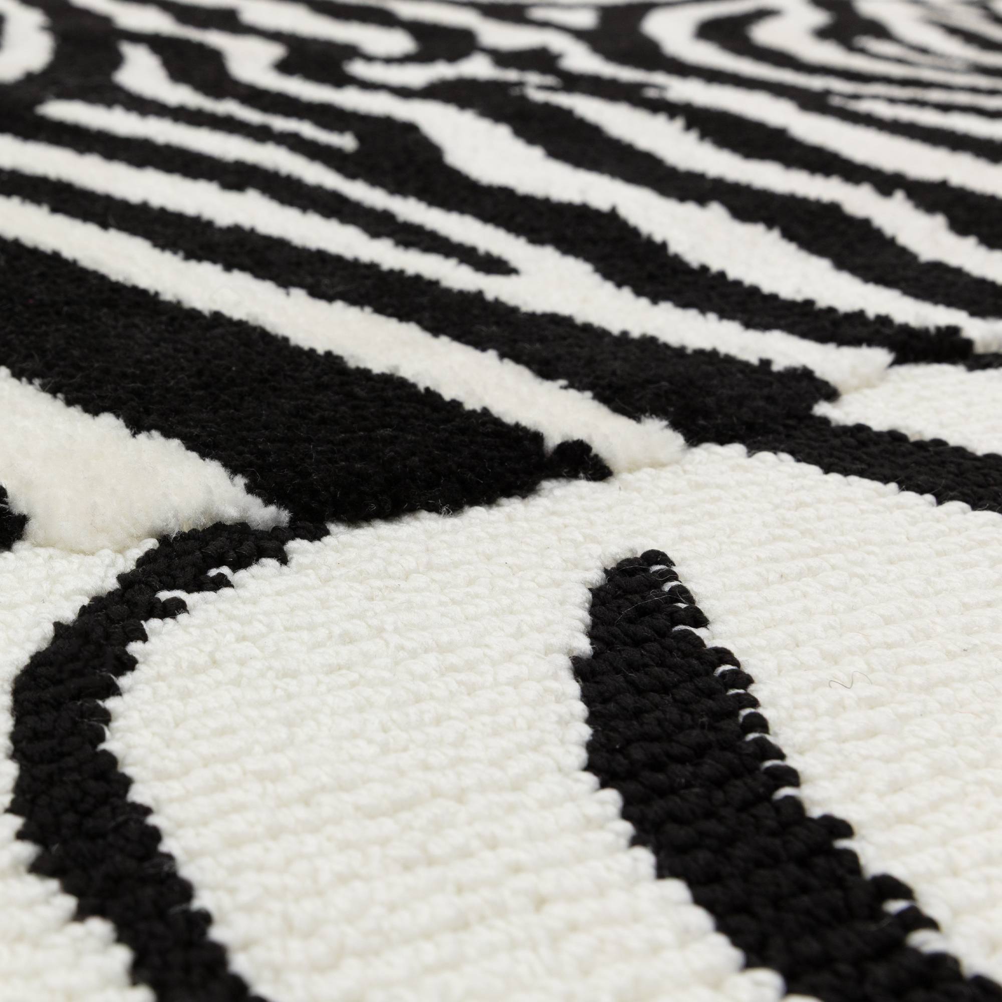 Vloerkleed Wilder Zebra Mono