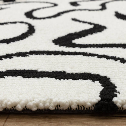 Vloerkleed Wilder Zebra Mono