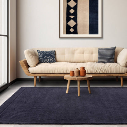 Vloerkleed York Navy