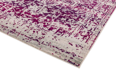 Laagpolig vloerkleed Easy Living Nova Antique Fuchsia