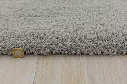 Hoogpolig vloerkleed Easy Living Lulu Soft Touch Rug Silver