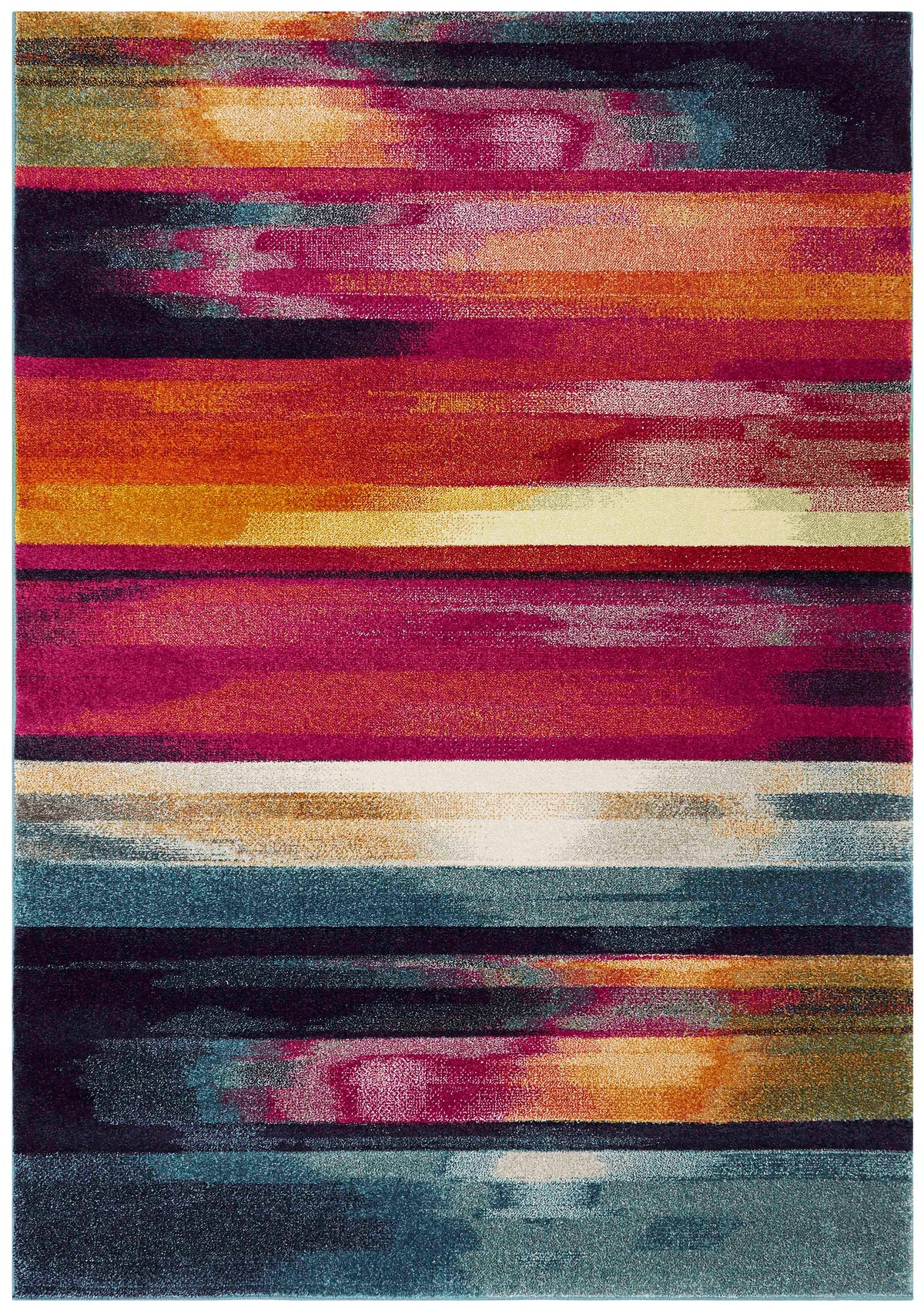 Laagpolig vloerkleed Easy Living Nova Stripe Multi