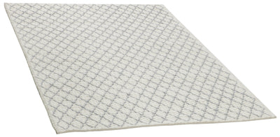 Laagpolig vloerkleed MOMO Rugs Diamond White Grey