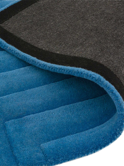 Laagpolig vloerkleed Easy Living Form Rug Blue