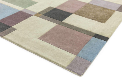 Laagpolig vloerkleed Easy Living Reef Blocks Pastel