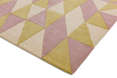 Laagpolig vloerkleed Easy Living Reef Flag Pink