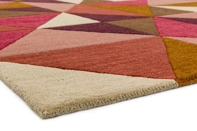 Laagpolig vloerkleed Easy Living Reef Kite Pink Multi