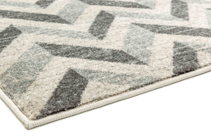 Vintage look Easy Living Colt Chevron Grey